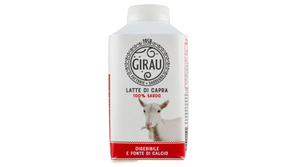 Fattorie Girau Latte di capra intero 100% sardo
