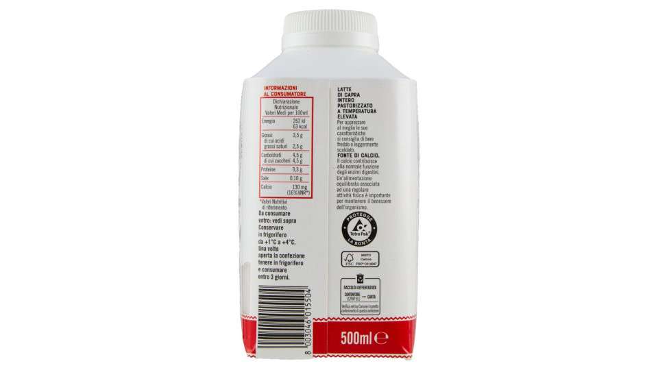 Fattorie Girau Latte di capra intero 100% sardo