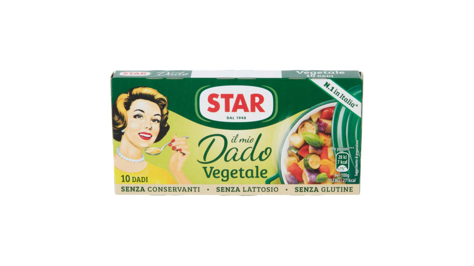 Star il mio dado vegetale 10 Dadi