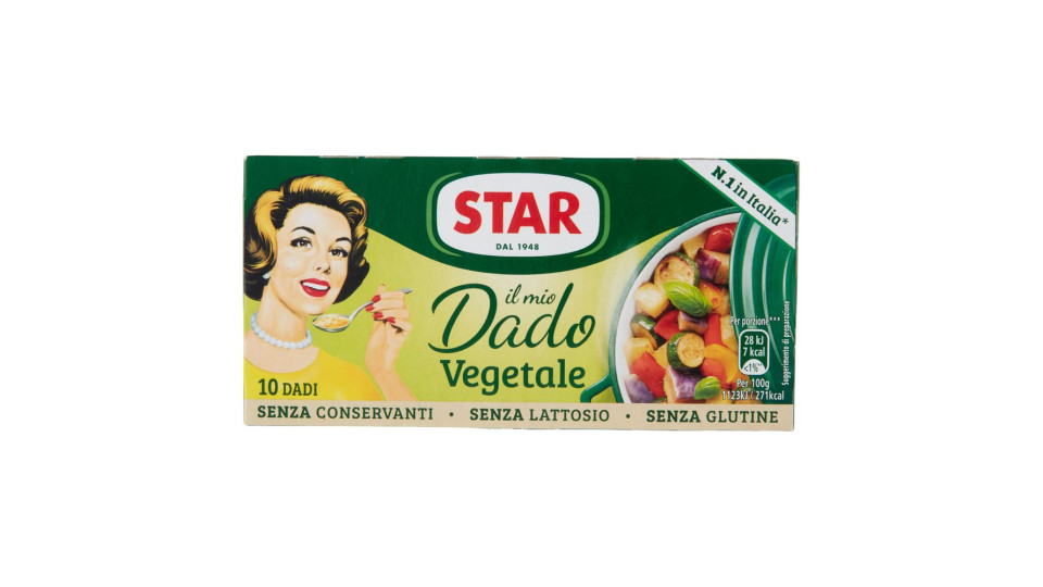 Star il mio dado vegetale 10 Dadi