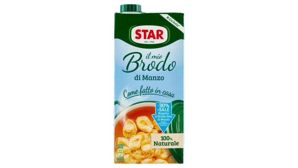 Star Il mio Brodo di Manzo -30% di sale*