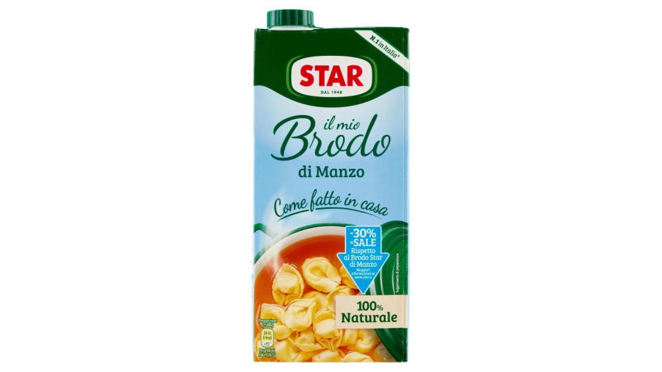 Star Il mio Brodo di Manzo -30% di sale*
