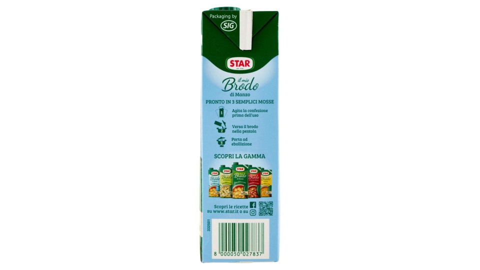 Star Il mio Brodo di Manzo -30% di sale*