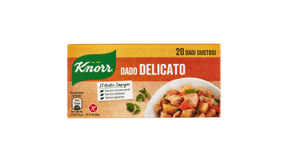 Knorr Delicato 20 dadi