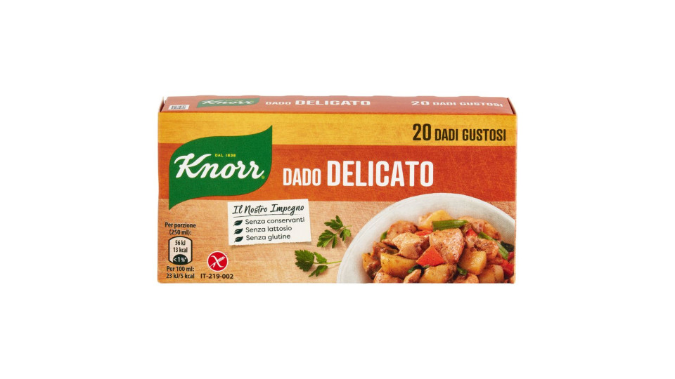 Knorr Delicato 20 dadi