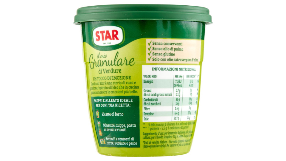 Star Il Mio Brodo Granulare Vegetale