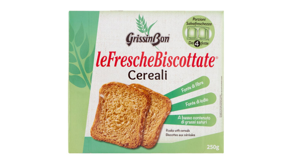GrissinBon leFrescheBiscottate con Cereali