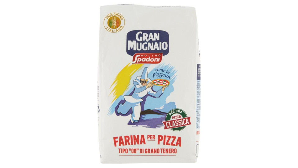 Molino Spadoni Gran Mugnaio Farina per pizza tipo "00" di grano tenero