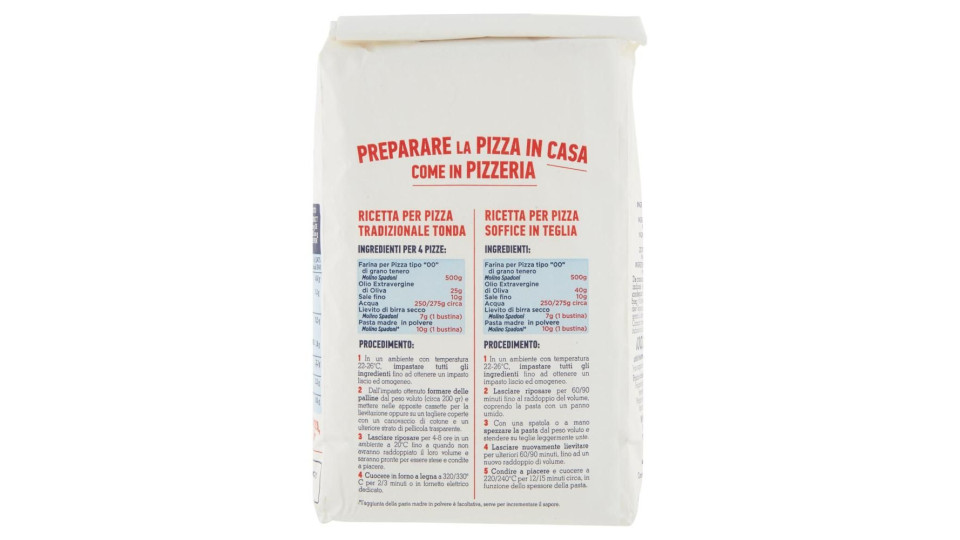Molino Spadoni Gran Mugnaio Farina per pizza tipo "00" di grano tenero