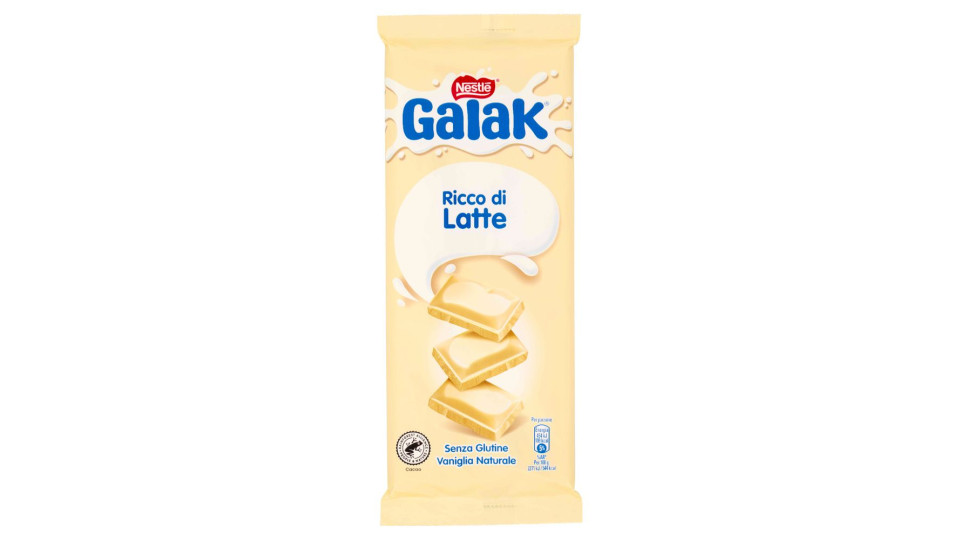 NESTLÉ GALAK tavoletta di cioccolato bianco