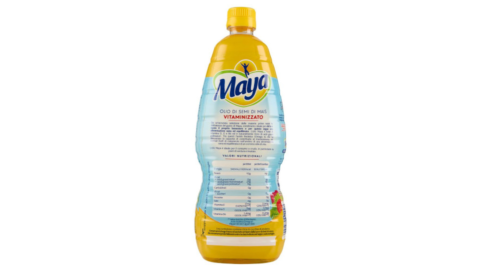 Maya Olio di Semi di Mais Vitaminizzato