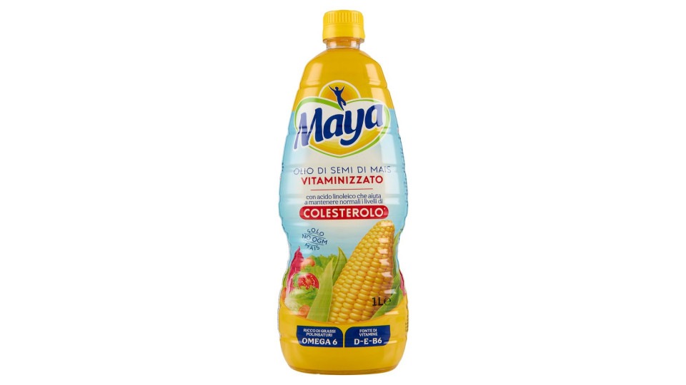 Maya Olio di Semi di Mais Vitaminizzato