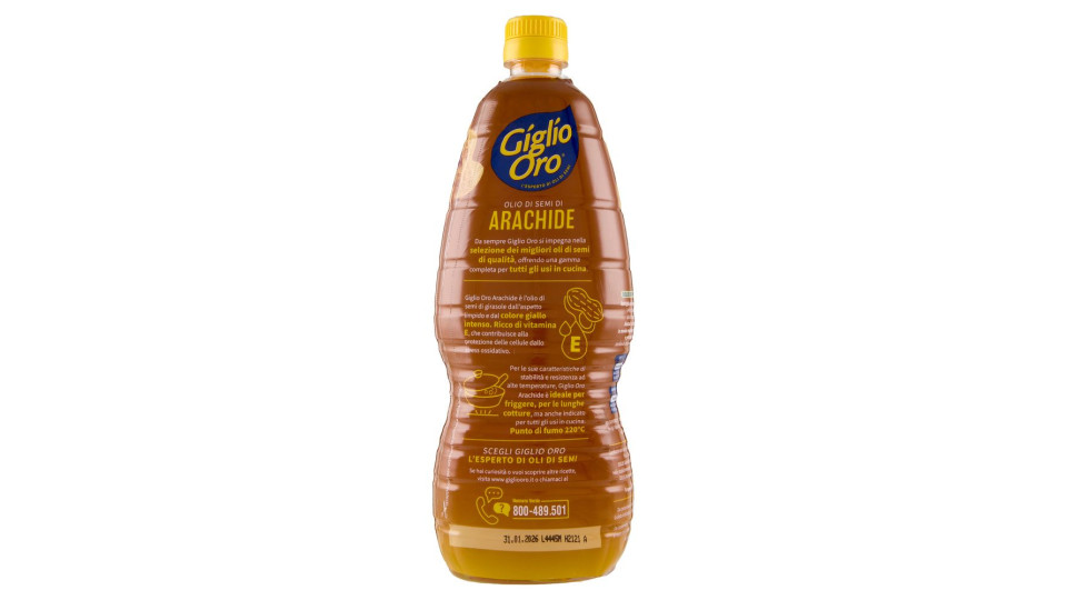 Giglio Oro Olio di Semi di Arachide