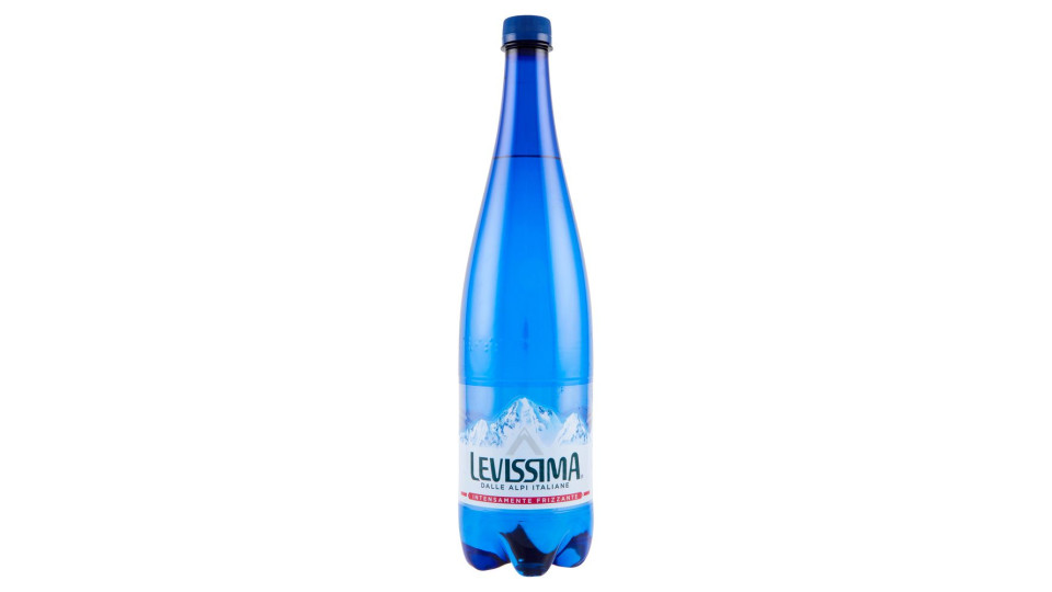 LEVISSIMA, Acqua Minerale Oligominerale Intensamente Frizzante