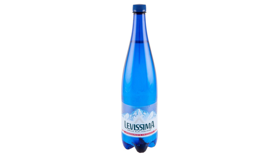 LEVISSIMA, Acqua Minerale Oligominerale Intensamente Frizzante