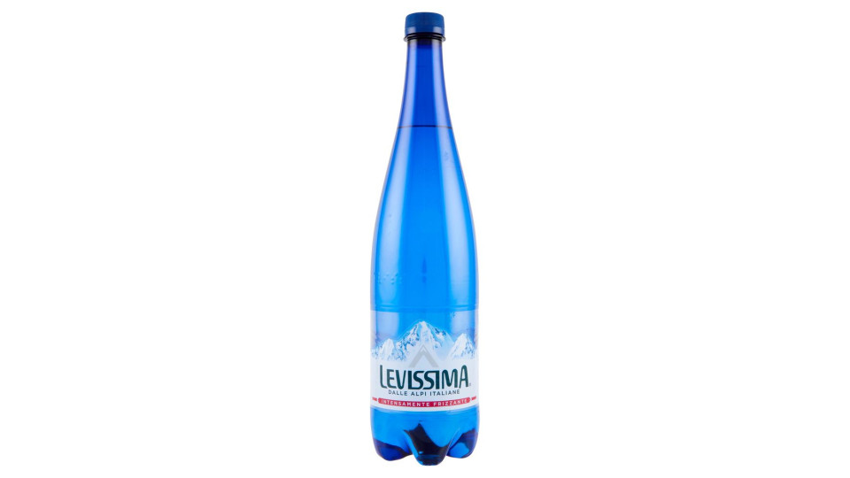 LEVISSIMA, Acqua Minerale Oligominerale Intensamente Frizzante