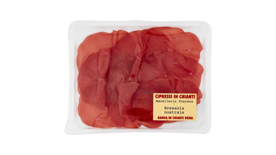 Cipressi in Chianti Bresaola nostrale