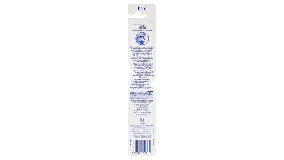 Mentadent Tecnic Clean Hard