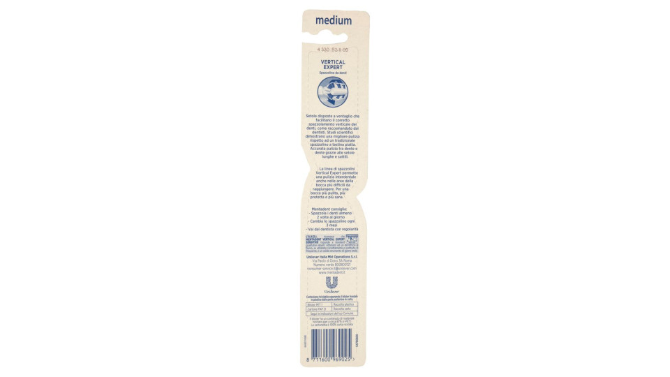 Mentadent Vertical expert medium