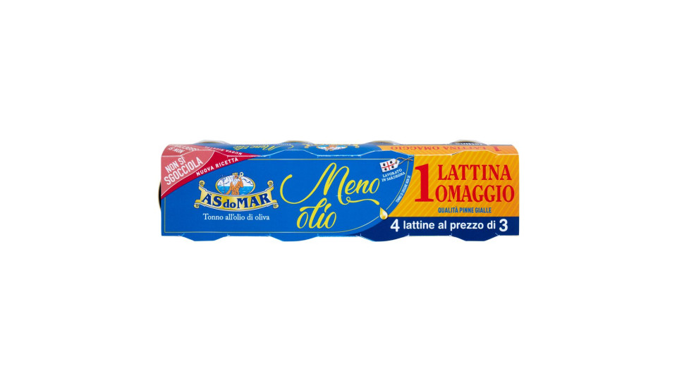 Asdomar Tonno all'olio di oliva