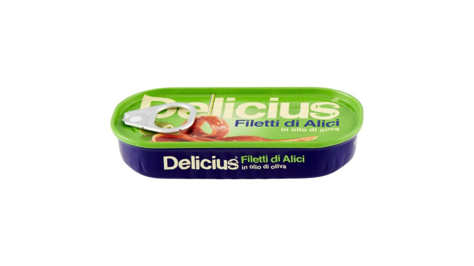 Delicius filetti di alici olio oliva