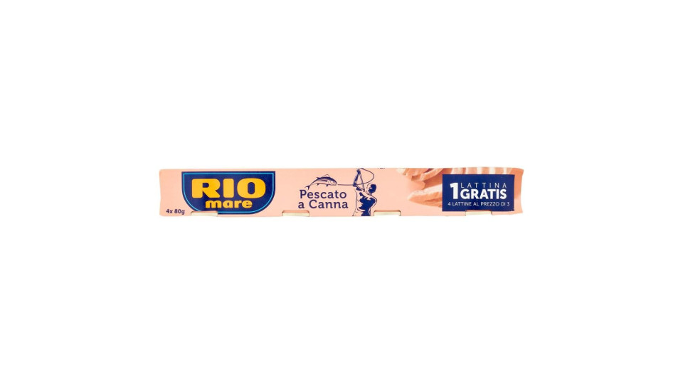 Rio mare Pescato a Canna Tonno all'Olio di Oliva