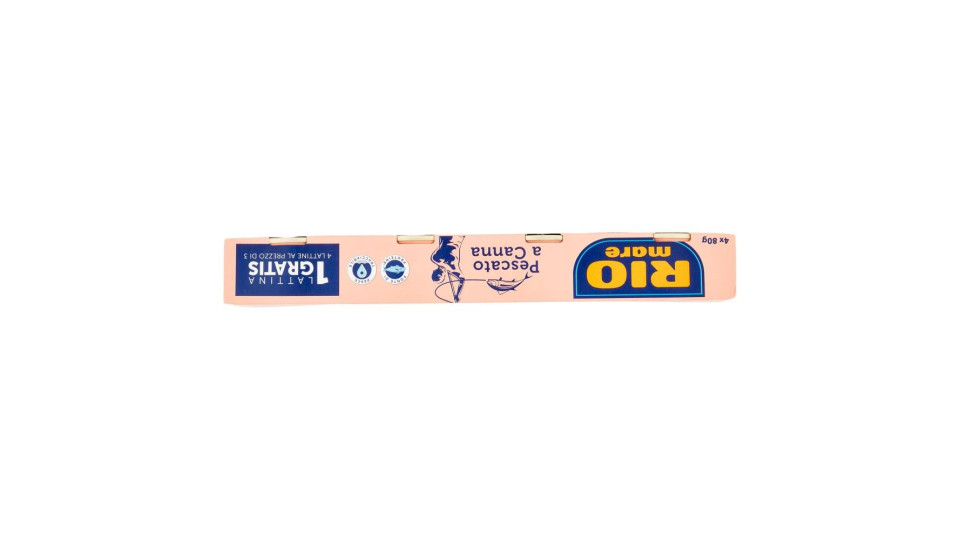Rio mare Pescato a Canna Tonno all'Olio di Oliva