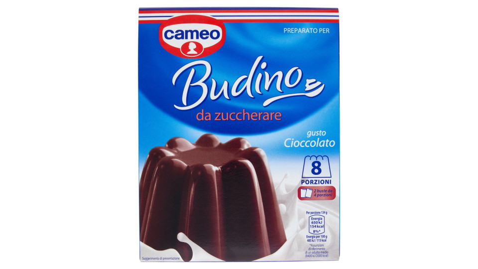 cameo Budino da zuccherare cioccolato