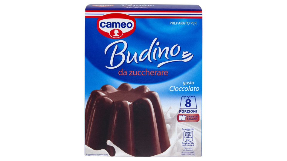 cameo Budino da zuccherare cioccolato