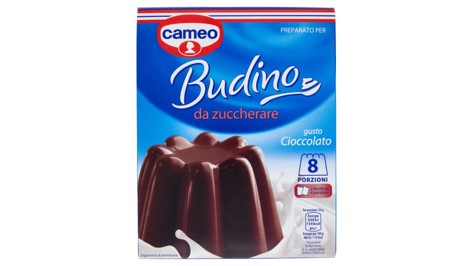 cameo Budino da zuccherare cioccolato