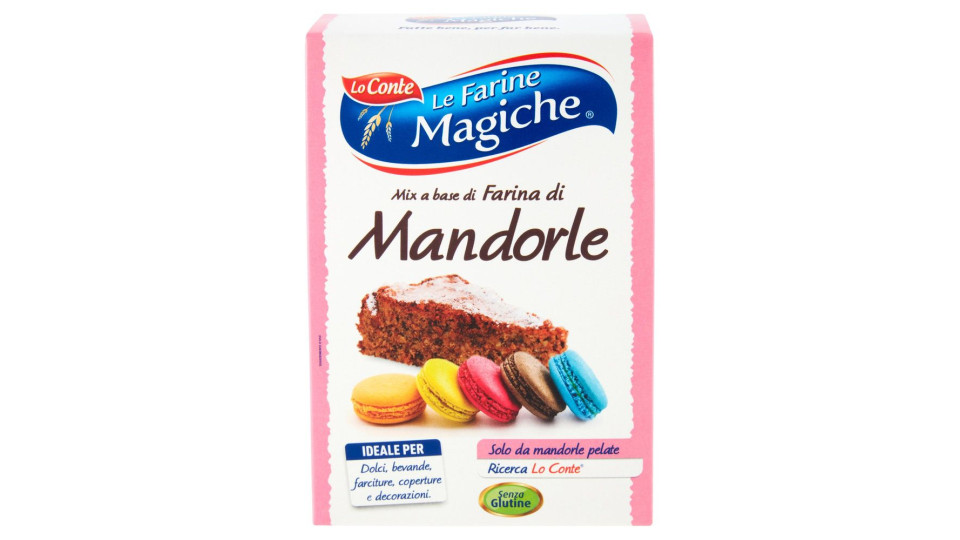 Le Farine Magiche Mix a base di Farina di Mandorle