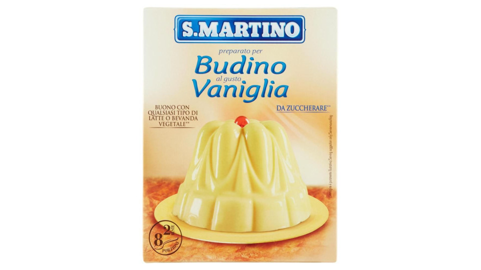 S.Martino preparato per Budino al gusto Vaniglia 2 Buste