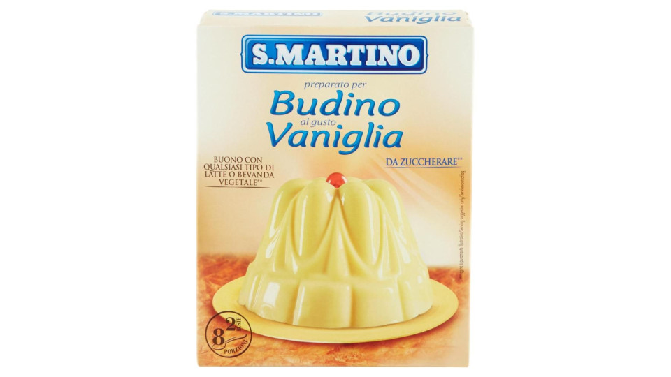 S.Martino preparato per Budino al gusto Vaniglia 2 Buste