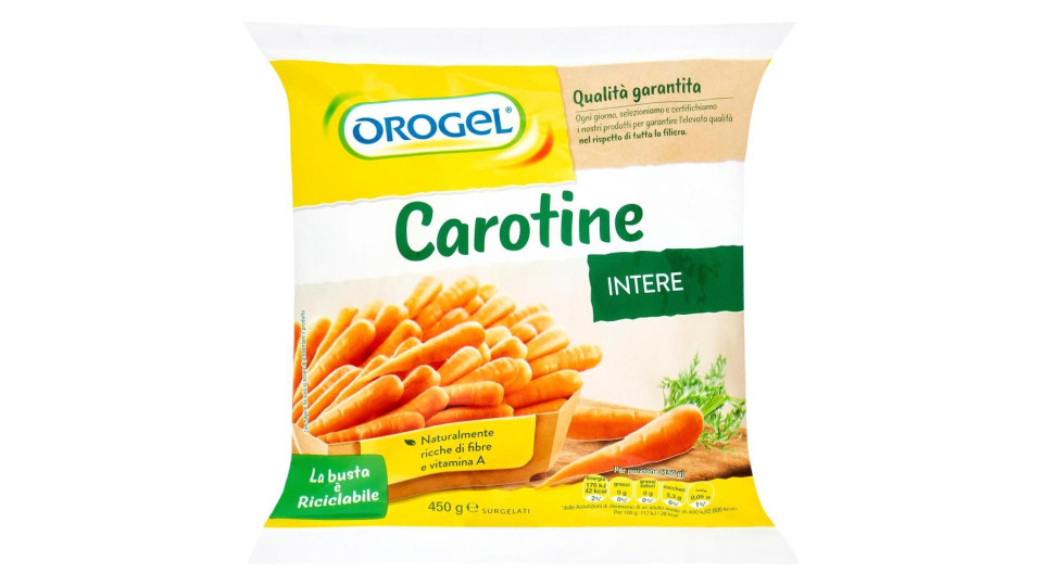 Orogel - Carotine Intere