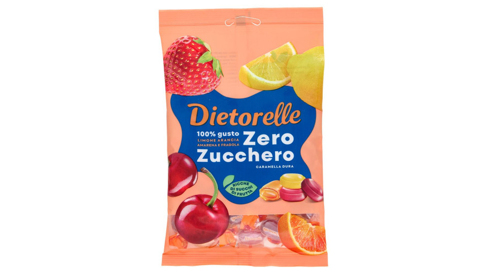 Dietorelle Dure Ripiene Limone, Arancia, Amarena e Fragola
