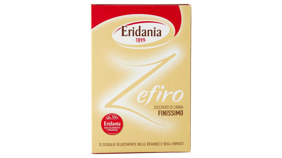 Eridania - Zefiro Di Canna, Zucchero Di Canna Finissimo