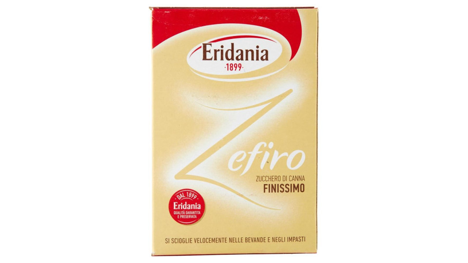 Eridania - Zefiro Di Canna, Zucchero Di Canna Finissimo