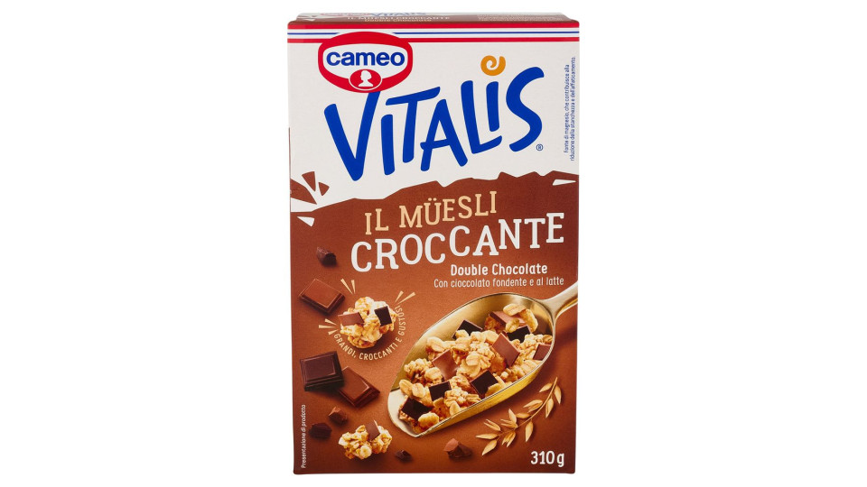 cameo Vitalis Müesli Croccante Double Chocolate 15 %