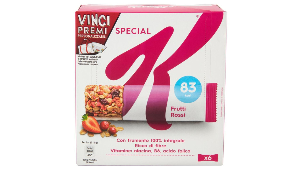 Kellogg's Special K con Frutti Rossi