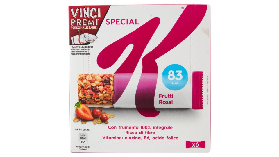 Kellogg's Special K con Frutti Rossi