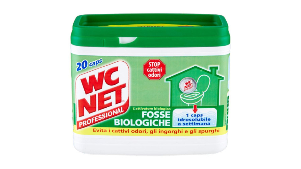 Wc Net Professional Fosse Biologiche 20 caps