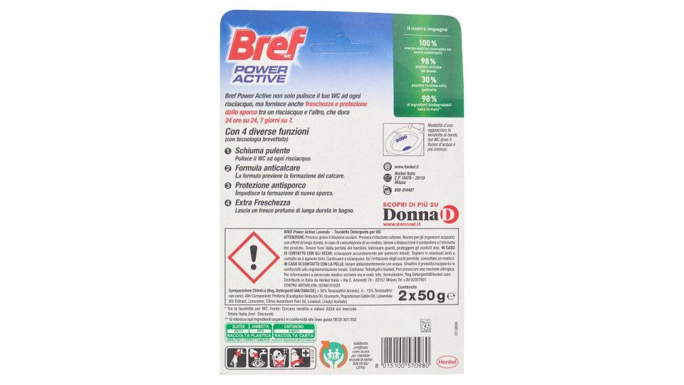 BREF WC Power Activ Lavanda