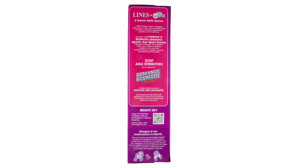 Lines Seta Ultra Lungo con Ali x