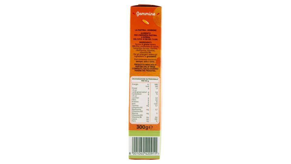 Plasmon	Pastina Gemmine