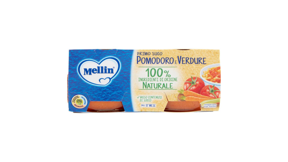 Mellin Primo Sugo Pomodoro e Verdure
