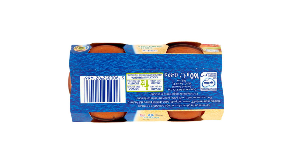 Mellin Primo Sugo Pomodoro e Verdure