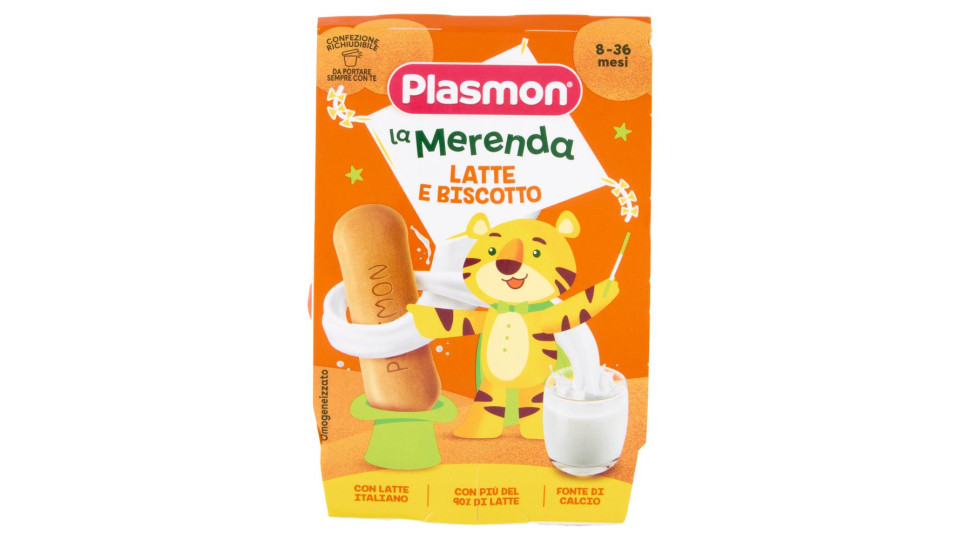 Plasmon Merenda Latte e Biscotto
