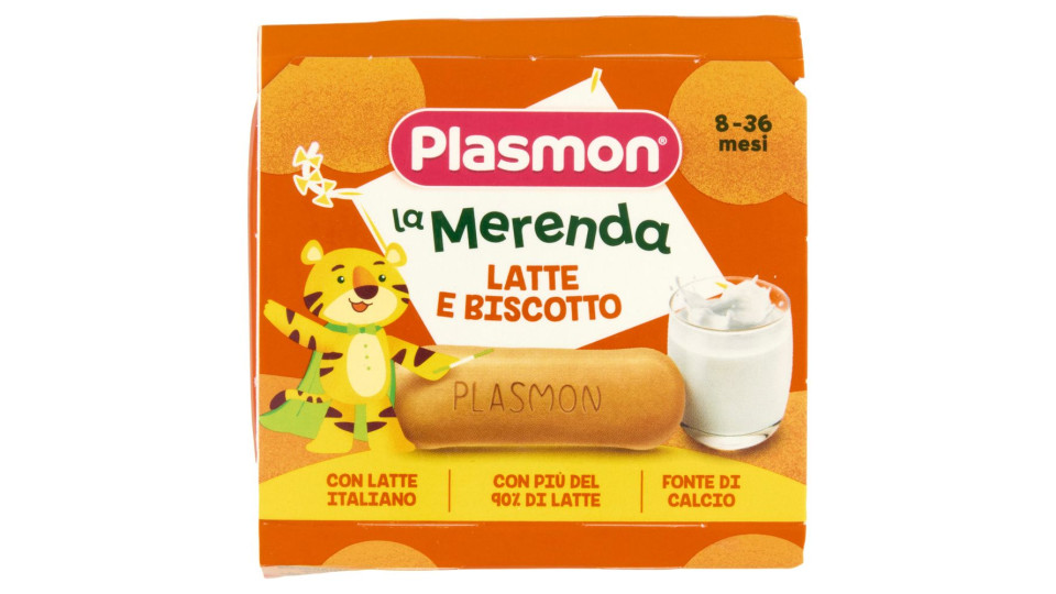 Plasmon Merenda Latte e Biscotto