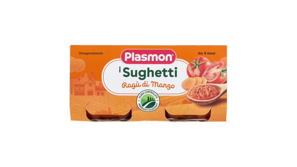 Plasmon Sughetti Ragù di Manzo