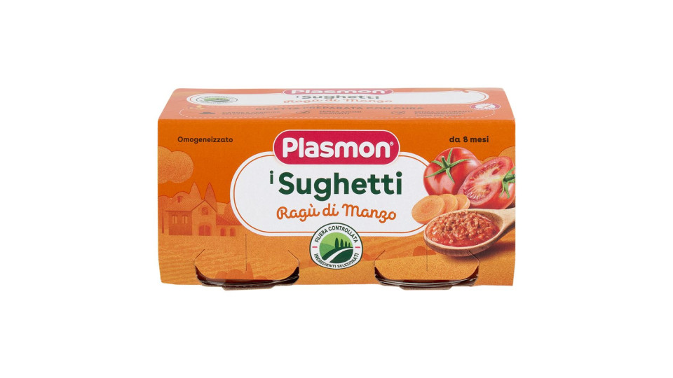 Plasmon Sughetti Ragù di Manzo
